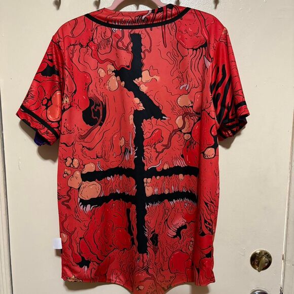 BTSM Reversible Portals Tour Exclusive Baseball Jersey size: Medium - Picture 3 of 5